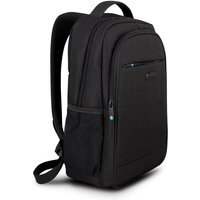Black Urban Factory DAILEE backpack 17.3" with multiple zippered compartments and padded shoulder straps.
