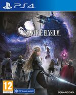 Valkyrie Elysium for PlayStation 4 features a striking cover with a fantasy scene, showcasing characters in armor against a mystical backdrop, with the title prominently displayed at the top.