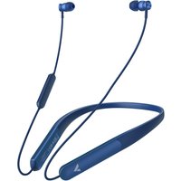 Blue Verbatim TruSound Pro neckband earbuds with inline controls and flexible neckband design.