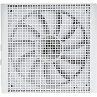 White VIDA Heracles 750W ATX power supply with grid design and visible cooling fan.