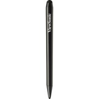 Black Viewsonic stylus pen with sleek design, branded logo near the top, and a pointed tip.