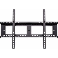 Black Viewsonic wall monitor mount with adjustable brackets, designed for 98-inch screens, featuring a sturdy frame.
