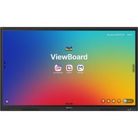 Viewsonic ViewBoard 41 series 65-inch UHD touchscreen with colorful display and Android 16 EDLA interface.
