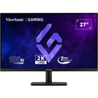 Viewsonic VX27G1-2K monitor, 27" Quad HD, black frame, sleek design, LED display with gaming graphics.