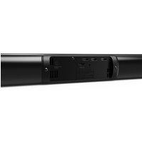 Black Vision SB-1900P soundbar speaker, 100W, sleek design with rear input ports and subtle branding.