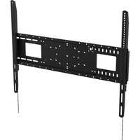 Black Vision VFM-W8X6 signage display mount with adjustable brackets and multiple holes for 90" screens.
