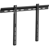 Black Vivanco BFI 6060 TV wall mount with adjustable vertical brackets and horizontal bar.