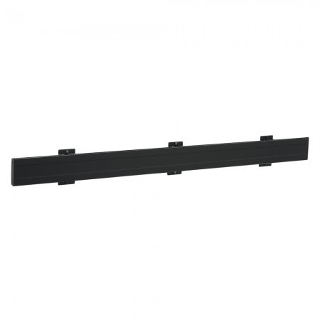 Vogel's PFB 3419 Interface Bar in sleek black, measuring 1915 mm, features a sturdy design with mounting brackets for easy installation.