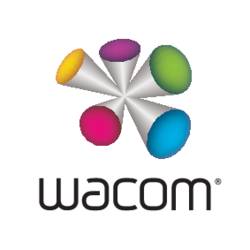 Wacom Flex Arm Desk Arm features a sleek design with adjustable metal arms, allowing flexible positioning for tablets, finished in a modern black and silver color scheme.