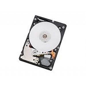 Western Digital Ultrastar DC HC570 internal hard drive, featuring a sleek black casing, a prominent white disk, and components visible, designed for high-capacity storage at 7200 RPM.