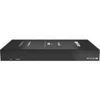 "Black WyreStorm NetworkHD 500 Series Lite Decoder with sleek design and front LED indicators"