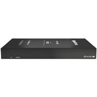 Black WyreStorm NetworkHD 500 Series Lite Encoder, slim rectangular design, with 4K60 Dolby Vision support.
