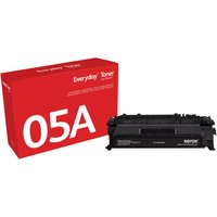 Xerox 006R03838 black toner cartridge with red box labeled 05A, compatible with Canon 719 and HP 05A.