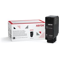 Black Xerox toner cartridge with white box, red and gray accents, labeled "20K pages ISO/IEC 19752."