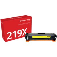 Yellow Xerox 006R05156 toner cartridge with black casing, next to red box labeled "219X Everyday Toner."