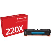 Cyan Xerox 006R05209 toner cartridge with black casing and blue label, next to red box labeled "220X Everyday Toner".