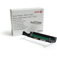 Xerox 101R00474 Drum kit with black casing and green roller, compatible with Phaser 3260, box in background.