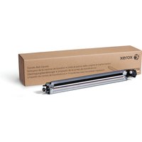Xerox 104R00256 Transfer Belt Cleaner, long metallic roller with black ends, in brown branded box.