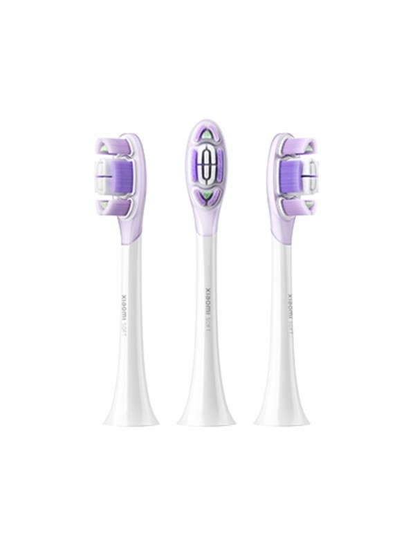 Three oscillation accessories in purple and white, featuring ergonomic handles and a sleek design, suitable for Xiaomi devices.