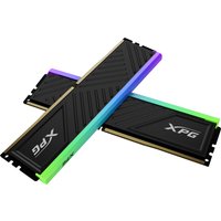 XPG SPECTRIX D35G memory module, black with RGB lighting, 16 GB 2 x 8 GB DDR4 3200 MHz by ADATA.