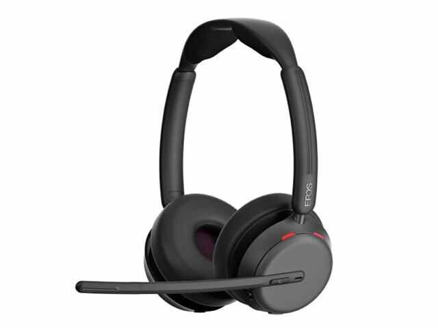 Yealink BH70 Dual Teams USB-C headset features a sleek black design with cushioned ear cups, an adjustable headband, and a flexible microphone boom for clear communication.