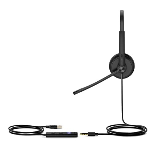 Yealink UH34 SE Stereo/Dual Teams USB-A Headset Wired Head-band Calls/ - image 2
