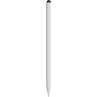 White ZAGG Pro Stylus 2 with sleek cylindrical design and black tip.