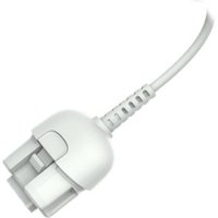 White Zebra CVTR-U70060C-0B charging cable with rounded connector and flexible strain relief.