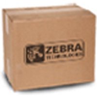 Brown cardboard box with Zebra logo, containing P1046696-059 printer kit.