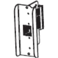 Zebra P1058930-074 LAN interface spare part, rectangular metal bracket with port and mounting holes.