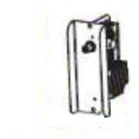 Zebra WLAN interface spare part, rectangular metal plate with black connector and mounting holes.