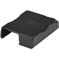 Black Zebra printer/scanner spare part cover, rectangular with curved edges and mounting holes.