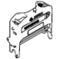 Zebra P1094879-020 spare part, metallic frame with cutouts and mounting holes, designed for printer/scanner assembly.