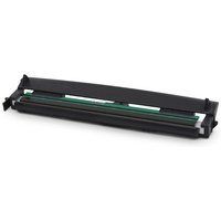 Black Zebra printer/scanner print head with green strip and rectangular shape.
