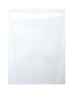 Clear, flexible screen protector designed for Zebra SG-NGTC5-SCRNP-01 handheld mobile computer, featuring rounded edges for easy application.