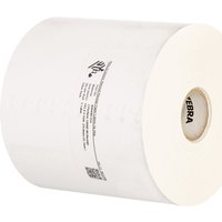 White Zebra Z-Perform 1000D label roll, 27.5 m, with central core and printed branding on side.