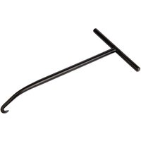 Black Draper BHSH brake and headlight spring hook with a T-shaped handle and curved hook end.