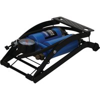 Draper Double Cylinder Foot Pump with Pressure Gauge - image 2
