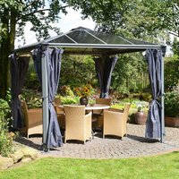 Palram Canopia Palermo 3000/ 3600 Gazebo Curtains - image 2