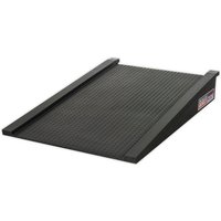 Black Sealey DRP21 work floor ramp with textured surface and raised side edges.