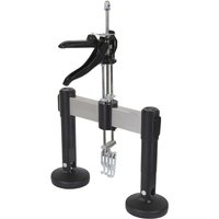 Sealey SR2000P Stud Welding Puller with black handles, silver metal bar, and dual suction cup base.