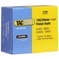 Tacwise 16 Gauge Straight Finish Nails 30mm - Pack of 2500 - image 2