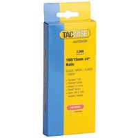 Tacwise 15mm Galvanised 18G Brad Nails - Pack of 2000 - image 3