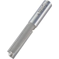 Silver Trend two flute router cutter with cylindrical shank and engraved branding.