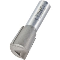 Silver Trend stair trenching cutter with 1/2" shank and sharp, angled cutting edges.
