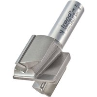 Silver Trend two flute straight cutter with cylindrical shank and sharp cutting edges, model 4/90X1/2TC.