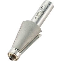 Silver Trend bevel cutter with a 1/2" shank, conical shape, and smooth finish.