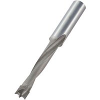 Silver Trend C174X1/4TC dowel drill bit with a spiral flute and pointed tip.