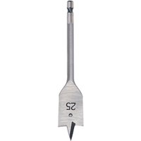 Silver Trend Snappy 22mm flat bit with hex shank and sharp spade tip, engraved with "22" on the blade.
