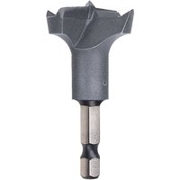 Trend Snappy Machine Bit, dark gray with hex shank and spiral cutting edges for efficient drilling.
